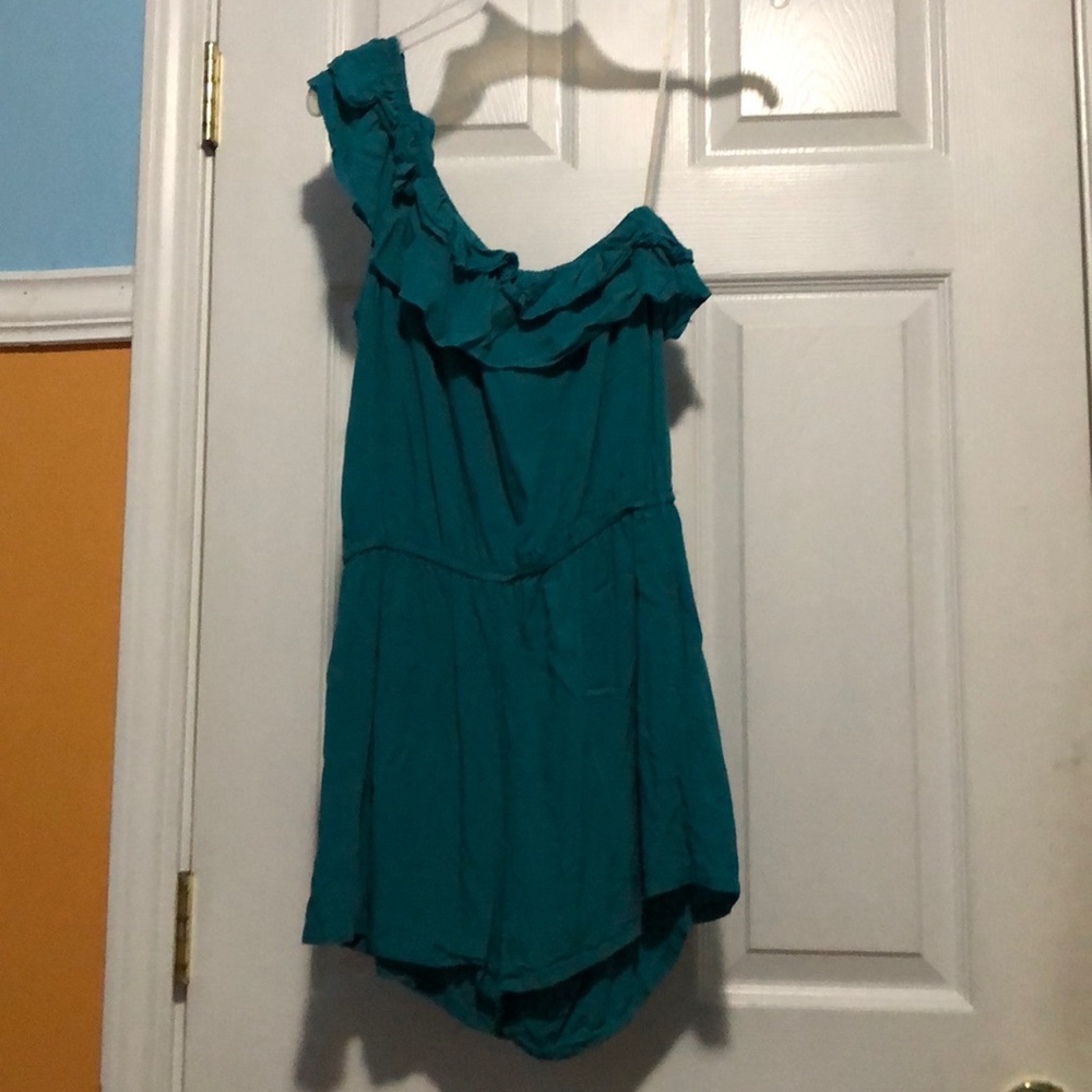 Teal Romper